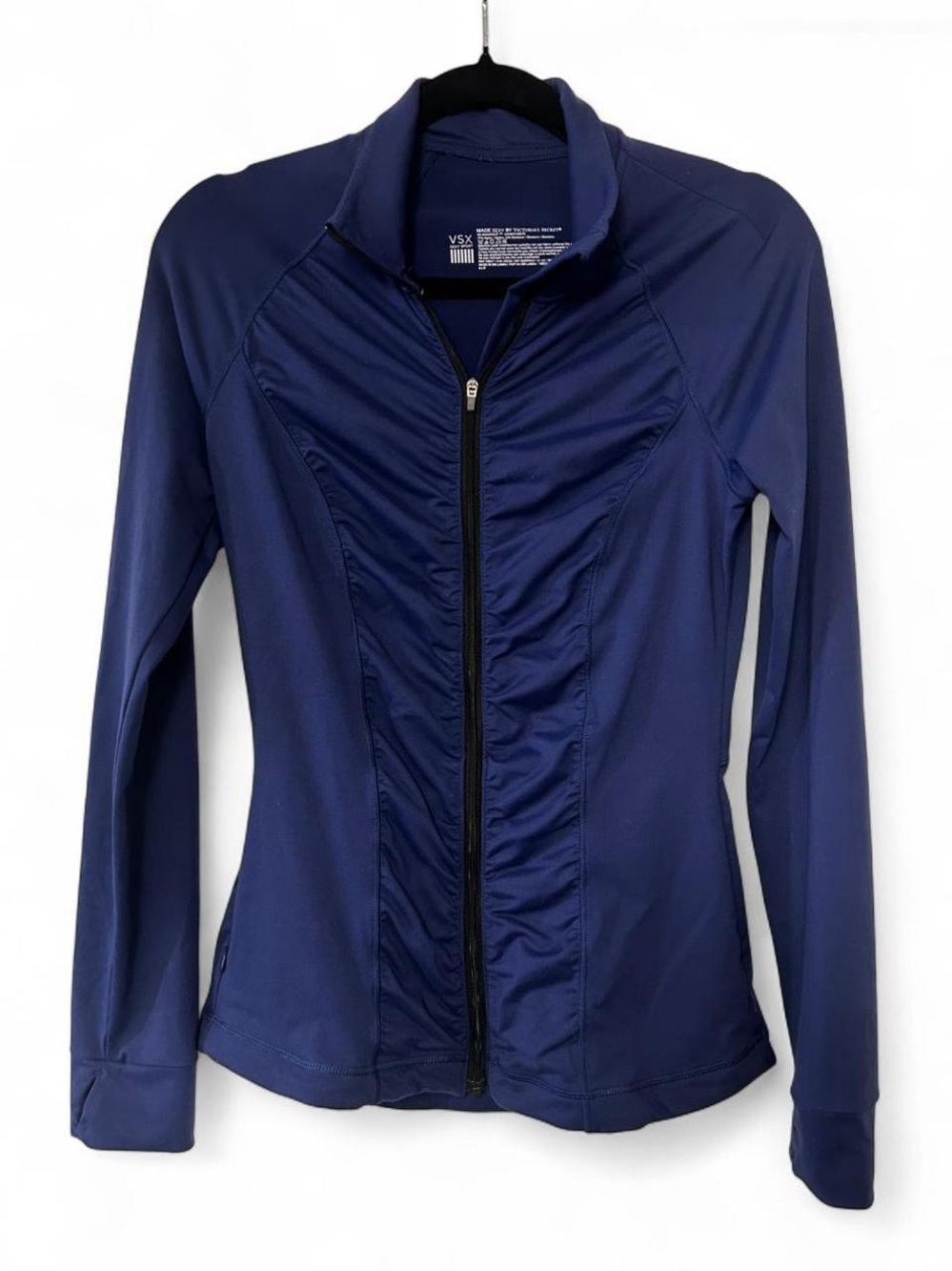 Victoria's Secret Sport VSX knockout Jacket Size Small in Navy Blue